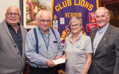 Le Grand Verdunois 2015, Laurent Dugas, conférencier au Club Lions de Verdun