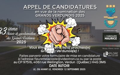 Appel de candidatures – Les Grands Verdunois 2025